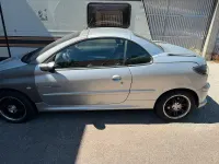 Gebraucht Peugeot 206 CC 2006 Silber Cabrio