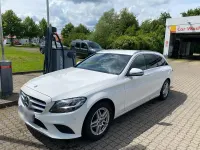 Gebraucht Mercedes C220 194 PS (142 kW) 2020 Weiß Kombi