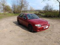 Gebraucht Hyundai Accent 75 PS (55 kW) 1999 Rot Limousine