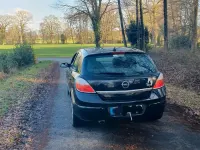 Gebraucht Opel Astra 2005 Schwarz Kleinwagen