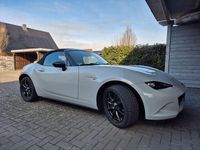 Gebraucht Mazda MX5 Exclusive-Line 131 PS (96 kW) 2016 Weiß Cabrio