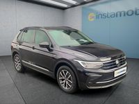 Gebraucht VW Tiguan 150 PS (110 kW) 2022 Schwarz SUV