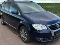 Gebraucht VW Touran Trendline 140 PS (102 kW) 2007 Blau Van / Kleinbus