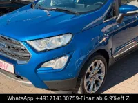 Gebraucht Ford Ecosport Titanium X 125 PS (91 kW) 2019 Blau SUV