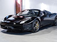 Gebraucht Ferrari 458 570 PS (419 kW) 2012 Schwarz Cabrio