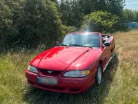 Gebraucht Ford Mustang 144 PS (105 kW) 1996 Rot Cabrio