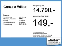 Gebraucht Opel Corsa-e Edition 100 kW (136 PS) 2023 Weiß Kleinwagen