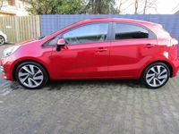 gebraucht Kia Rio 1.4 Spirit Automatik*Navi*Teilleder*