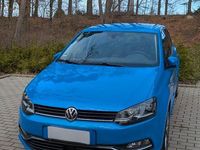 Gebraucht VW Polo LOUNGE 90 PS (66 kW) 2015 Blau Kleinwagen