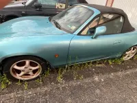 Gebraucht Mazda MX5 120 PS (88 kW) 2001 Blau Cabrio