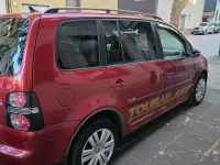 Gebraucht VW Touran 105 PS (77 kW) 2009 Rot Van / Kleinbus