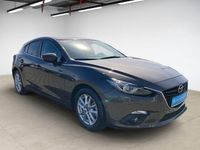 Gebraucht Mazda 3 Center-Line 120 PS (88 kW) 2015 Obsidiangrau metallic (metallic) Limousine