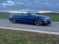 Gebraucht Audi A5 Cabriolet S-Line 177 PS (130 kW) 2015 Blau Cabrio