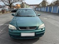Gebraucht Opel Astra 101 PS (74 kW) 2003 Grün Limousine