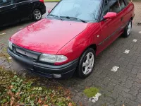 Gebraucht Opel Astra Cabriolet 90 PS (66 kW) 1998 Rot Cabrio
