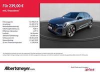 Gebraucht Audi Q8 e-tron S-Line 300 kW (408 PS) 2023 Grau SUV