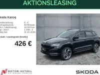 Neu Skoda Karoq SportLine 190 PS (139 kW) 2026 Schwarz SUV