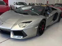 Usata Lamborghini Aventador 700 CV (514 kW) 2015 Argento Cabrio