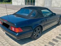 gebraucht Mercedes SL320 R129 seltene Farbe Smaragd Schwarz TOP