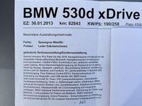 Gebraucht BMW 530 258 PS (189 kW) 2013 Limousine