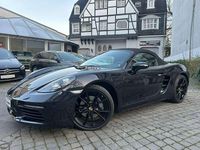 Gebraucht Porsche 718 Boxster 299 PS (219 kW) 2018 Tiefschwarzmetallic Cabrio