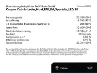 Gebraucht Mini Cooper Cabriolet 136 PS (100 kW) 2022 Enigmatic black (schwarz) Cabrio