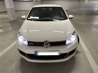 gebraucht VW Golf VI GTI Candy White TOP Zustand