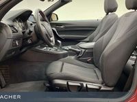 gebraucht BMW 218 i Cabrio Sport Line Navi DAB adLED RüKa 17"LM