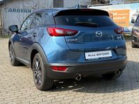 Gebraucht Mazda CX-3 Sports-Line 120 PS (88 kW) 2018 Blau SUV