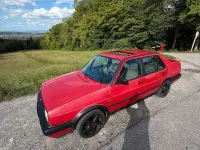 Gebraucht VW Jetta 69 PS (50 kW) 1991 Rot Limousine