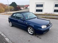 Gebraucht VW Golf Cabriolet 101 PS (74 kW) 2000 Blau Cabrio