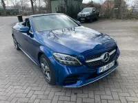 Gebraucht Mercedes C200 AMG line 184 PS (135 kW) 2021 Blau Cabrio