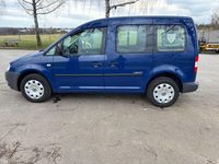 Gebraucht VW Caddy Team 105 PS (77 kW) 2010 Blau Van / Kleinbus
