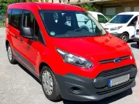 Gebraucht Ford Transit Connect 95 PS (69 kW) 2014 Rot Van / Kleinbus