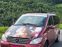 Gebraucht Mercedes Viano 150 PS (110 kW) 2007 Rot Van / Kleinbus