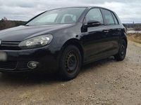 Gebraucht VW Golf VI 86 PS (63 kW) 2012 Schwarz Kleinwagen