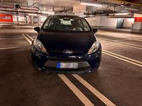 Gebraucht Ford Fiesta 60 PS (44 kW) 2009 Blau Kleinwagen