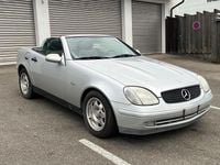Gebraucht Mercedes SLK200 136 PS (100 kW) 1997 Silber Cabrio