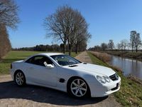 Gebraucht Mercedes SL500 306 PS (225 kW) 2003 Weiß Cabrio
