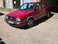 Gebraucht VW Jetta 90 PS (66 kW) 1989 Rot Limousine