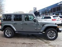 gebraucht Jeep Wrangler Unlimited Sahara 2.0 T-GDI EU6d LED Navi Keyless D