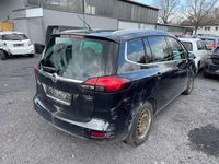 Gebraucht Opel Zafira Tourer Edition 110 PS (80 kW) 2012 Karbonschw graphitschw midnigh Van / Kleinbus
