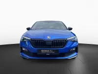 Gebraucht Skoda Scala Monte Carlo 110 PS (80 kW) 2021 Raceblau metallic Kleinwagen