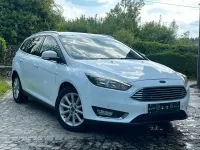 Gebraucht Ford Focus Titanium 125 PS (91 kW) 2017 Weiß Limousine