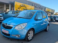 Gebraucht Opel Agila Edition 86 PS (63 kW) 2008 Blau Kleinwagen