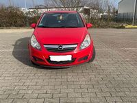 Gebraucht Opel Corsa Eco 69 PS (50 kW) 2010 Rot Kleinwagen