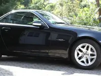 Usata Mercedes SLK200 163 CV (119 kW) 2004 Nero Cabrio