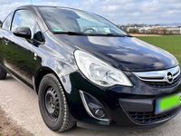 Gebraucht Opel Corsa Edition 90 PS (66 kW) 2012 Schwarz Kleinwagen