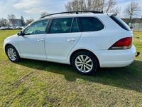 Gebraucht VW Golf VI Style 122 PS (89 kW) 2012 Weiß Kleinwagen