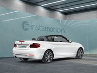 gebraucht BMW 220 i Cabrio Sport Line+HARMAN/KARDON+NAVI+KAMERA